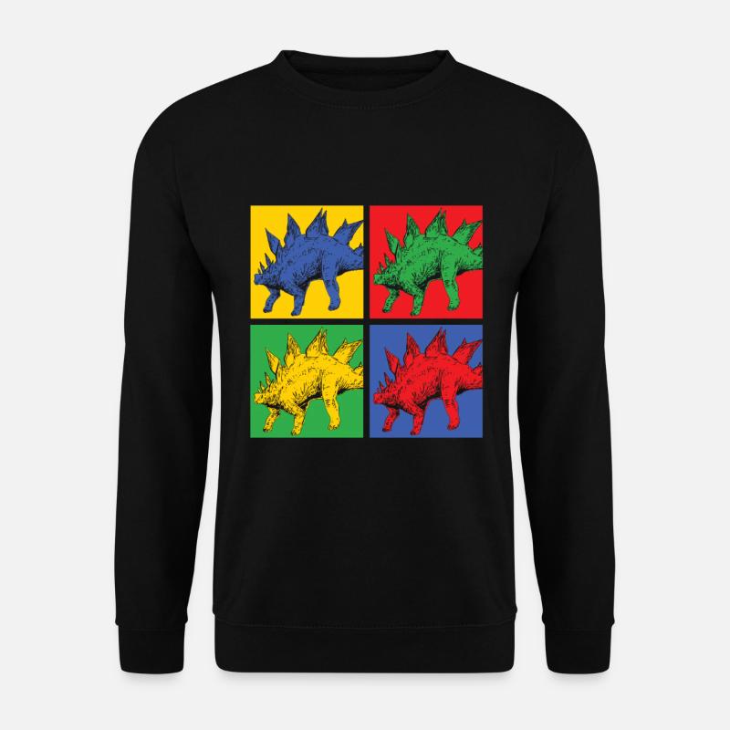 dinosaur - Unisex Sweatshirt - black