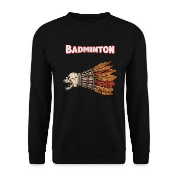 Badminton Badminton - Sweat-shirt Unisexe - noir - Devant - Alina (178cm) & Michal (187cm)