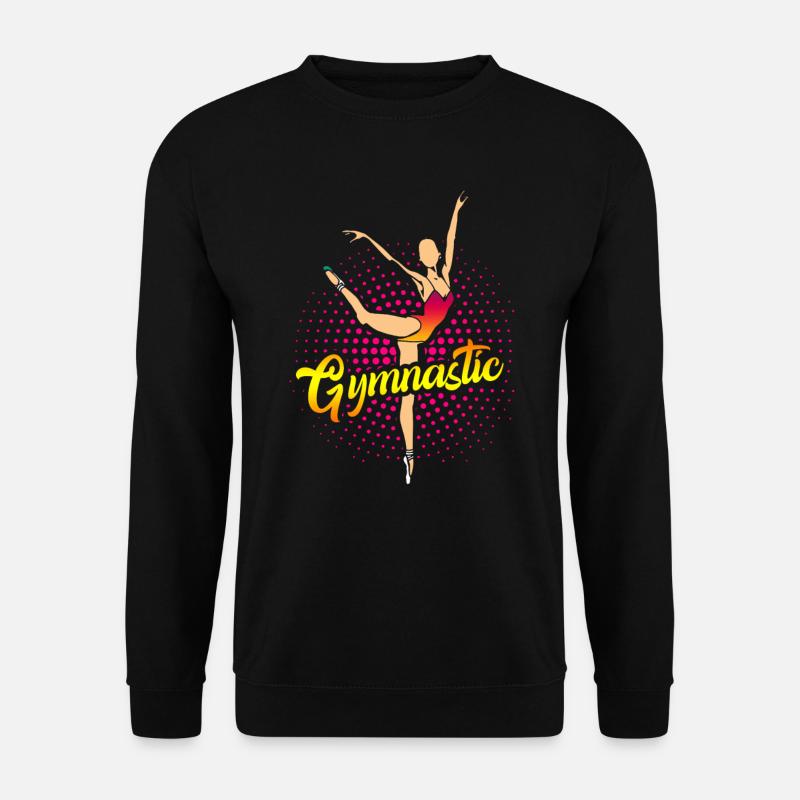 gymnastics - Unisex Sweatshirt - black