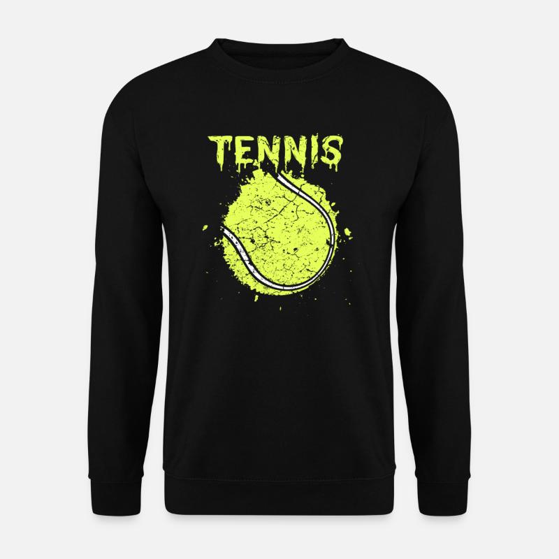 Tennisball - Unisex Pullover - Schwarz
