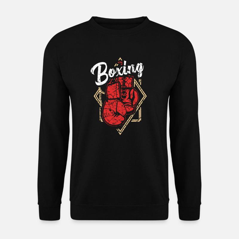Boxer Boxe Boxe Boxe - Sweat-shirt Unisexe - noir