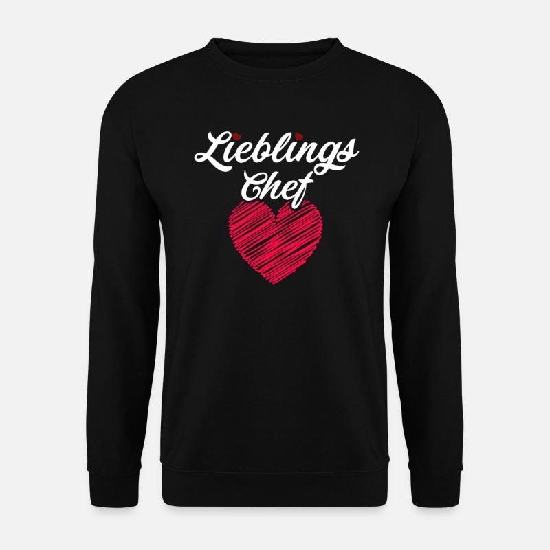 Favorite boss - Unisex Sweatshirt - black