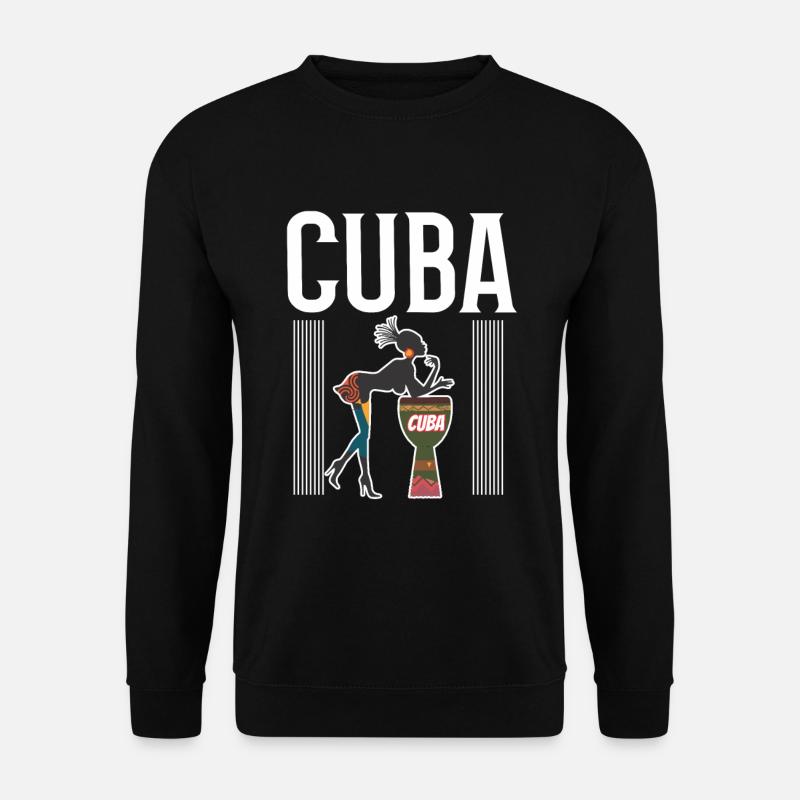 Kuba Cuba - Unisex Pullover - Schwarz