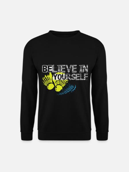 Badminton - Unisex Pullover - Schwarz