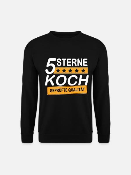 5 STAR CHEF best cook - Unisex Sweatshirt - black