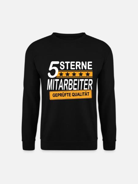 Bester Mitarbeiter - Unisex Pullover - Schwarz