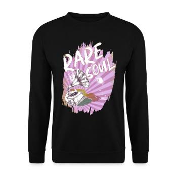Soul Musik - Unisex Pullover - Schwarz - Vorne - Alina (178cm) & Michal (187cm)