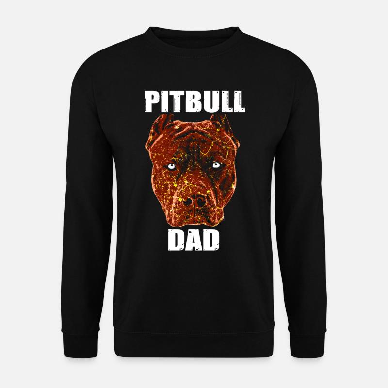 Pit bull father - Unisex Sweatshirt - black