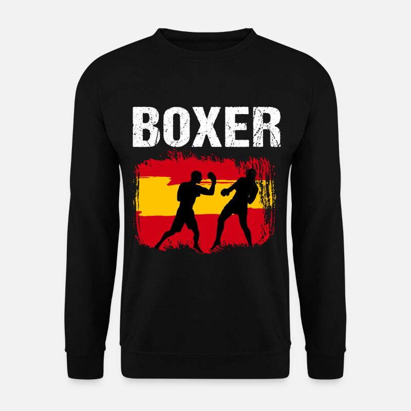 Boxning Spanien Boxare - Unisextröja - svart