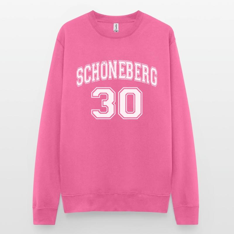 SCHÖNEBERG 30 Nostalgia Design Code postal du quartier de Berlin Sweat-shirt Unisexe