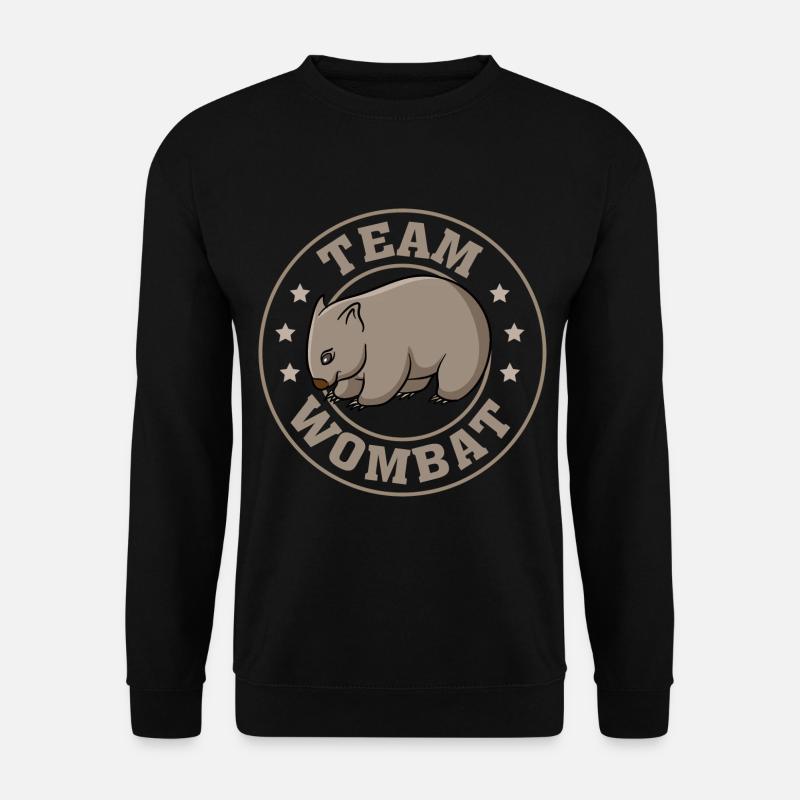 Team Wombat - Unisex Sweatshirt - black
