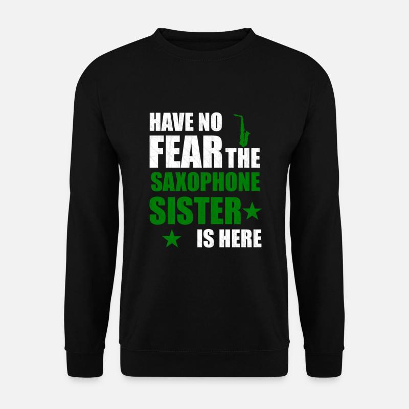 Saxophone mom - Unisex Sweatshirt - black