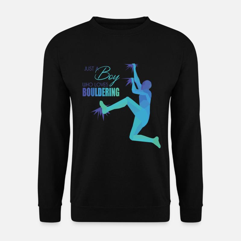Bouldering - Unisex Sweatshirt - black