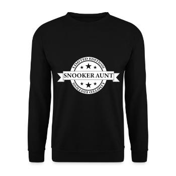 Snooker Tante Banner - Sweat-shirt Unisexe - noir - Devant - Alina (178cm) & Michal (187cm)
