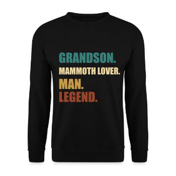 Mammut Grandson Légende - Sweat-shirt Unisexe - noir - Devant - Alina (178cm) & Michal (187cm)