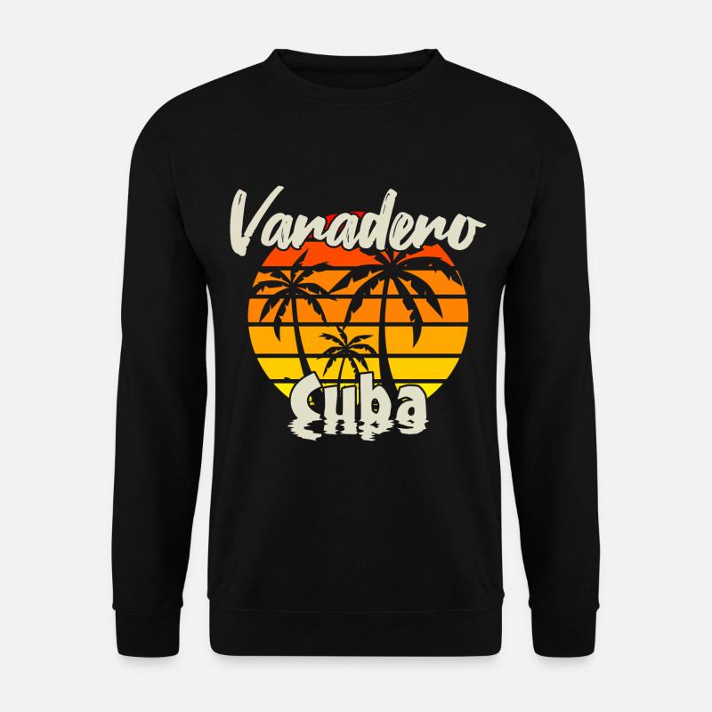 Varadero Cuba Sunset - Unisex Sweatshirt - black