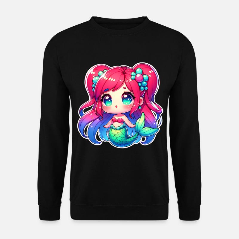 Meerjungfrau - Unisex Pullover - Schwarz