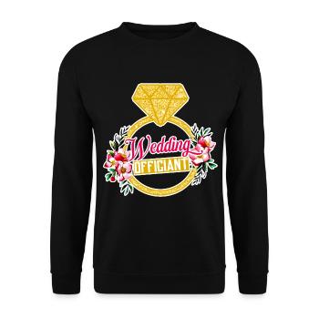 Marriage Marriage Assistant - Unisex Sweatshirt - black - Front - Alina (178cm) & Michal (187cm)