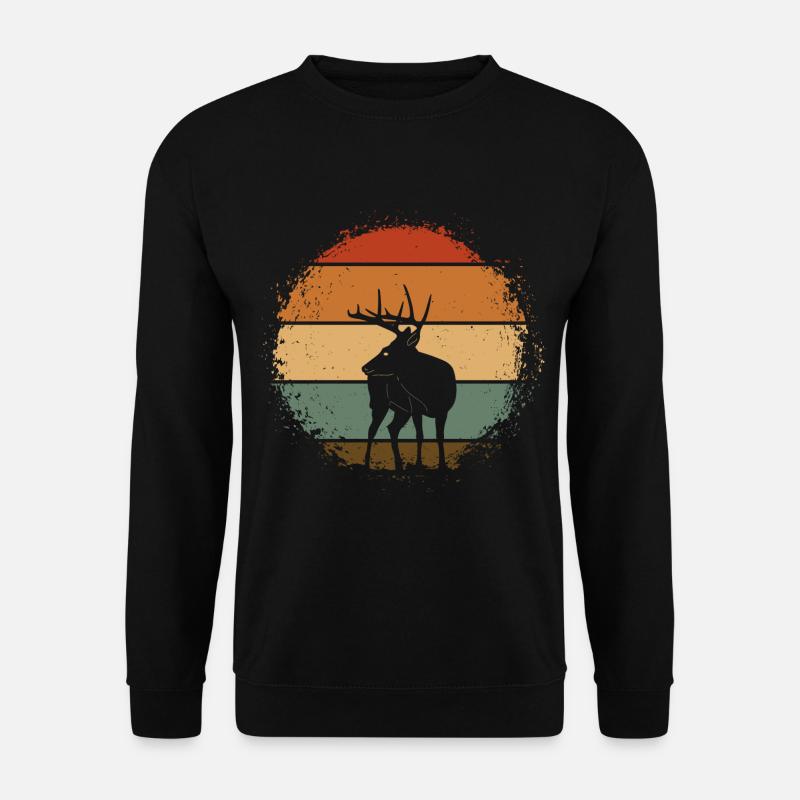 Deer - Unisex Sweatshirt - black