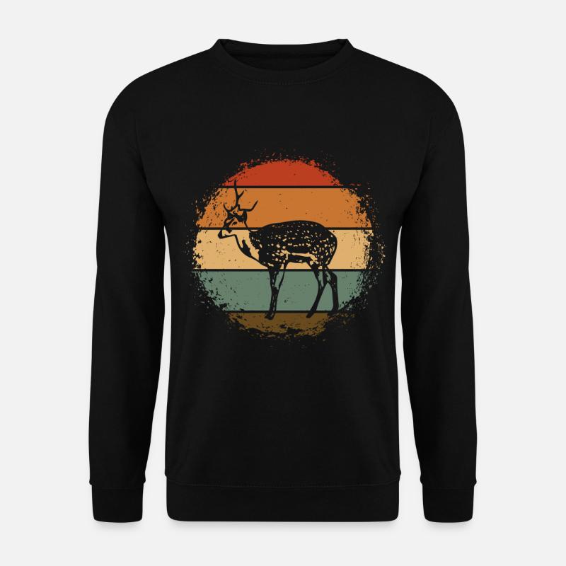 Roe deer - Unisex Sweatshirt - black