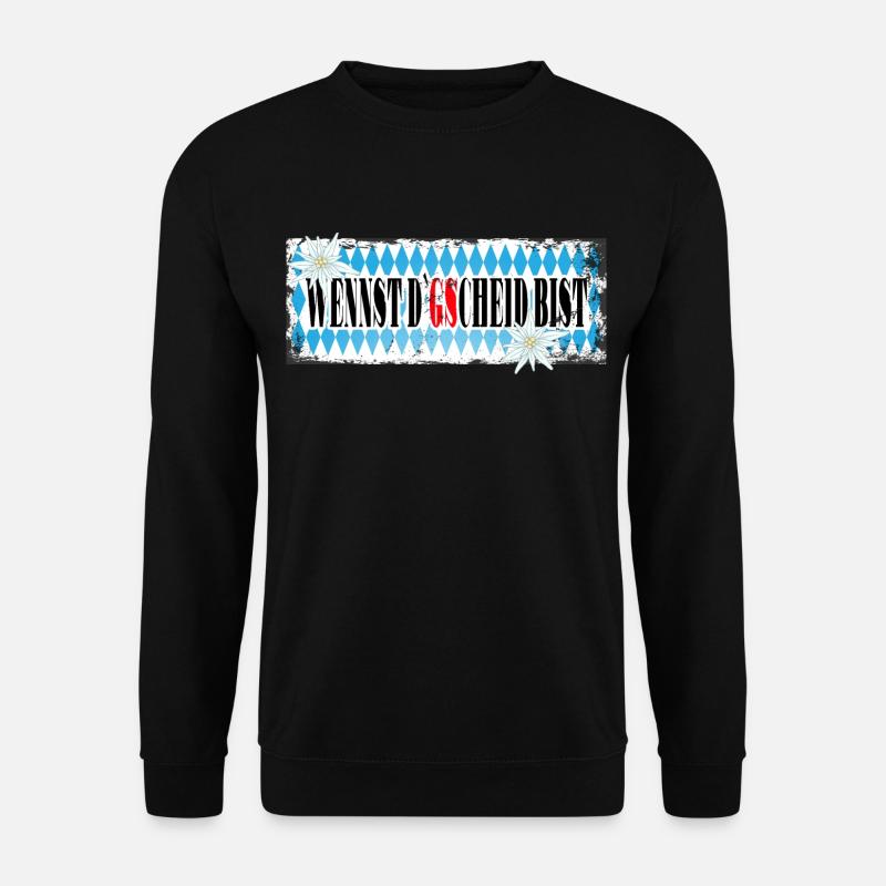 Biker Motorrad Boxer Abenteuer Gentlemen Scrambler - Unisex Pullover - Schwarz