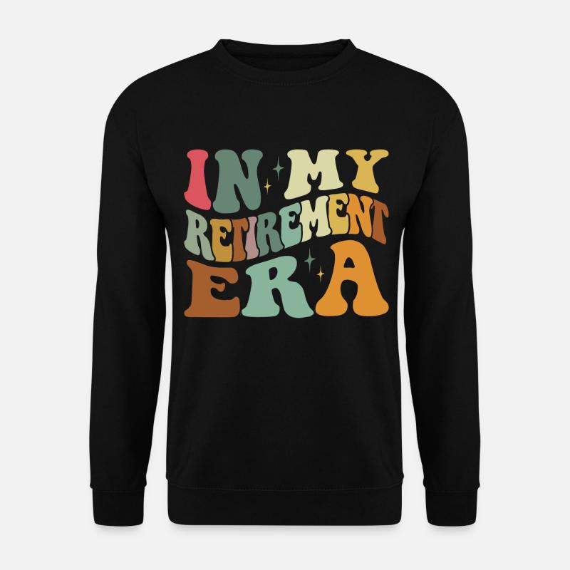 In meiner Rentner-Ära - Unisex Pullover - Schwarz