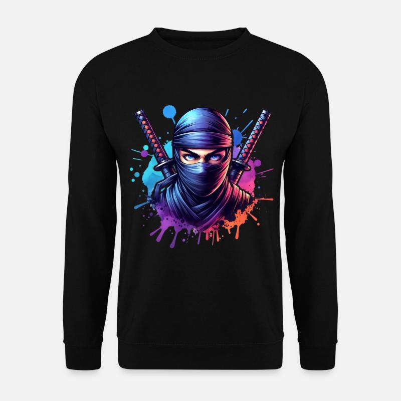 Ninja - Sweat-shirt Unisexe - noir
