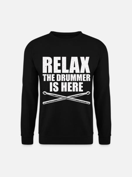 Batteur - Sweat-shirt Unisexe - noir