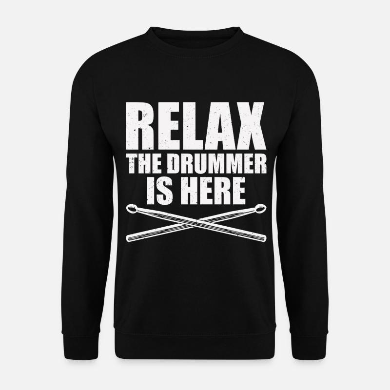 Drummer - Unisex Pullover - Schwarz
