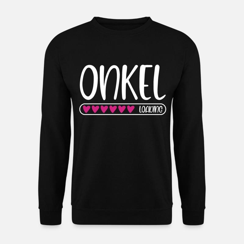 Onkel loading - Unisex Pullover - Schwarz