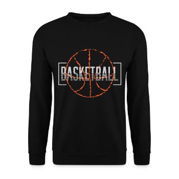 Basket-ball Basketteurs Joueurs - Sweat-shirt Unisexe - noir - Devant - Alina (178cm) & Michal (187cm)