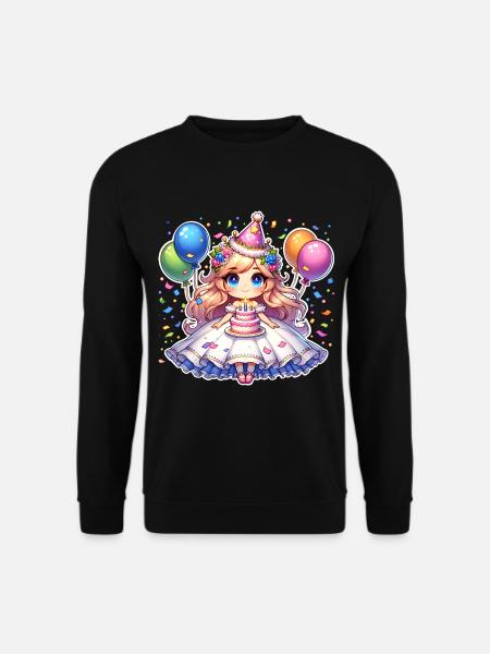 Prinzessin Geburtstag - Unisex Pullover - Schwarz