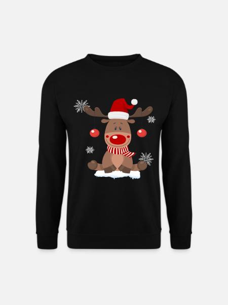 Rennes Noël Noël Noël - Sweat-shirt Unisexe - noir