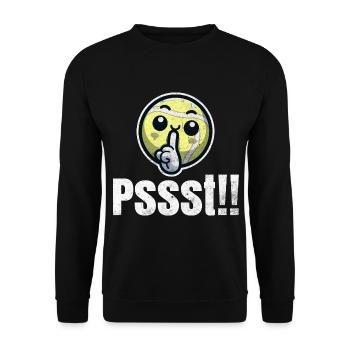 Chut - Sweat-shirt Unisexe - noir - Devant - Alina (178cm) & Michal (187cm)