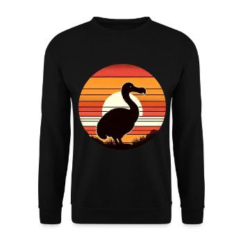 Dodo - Sweat-shirt Unisexe - noir - Devant - Alina (178cm) & Michal (187cm)