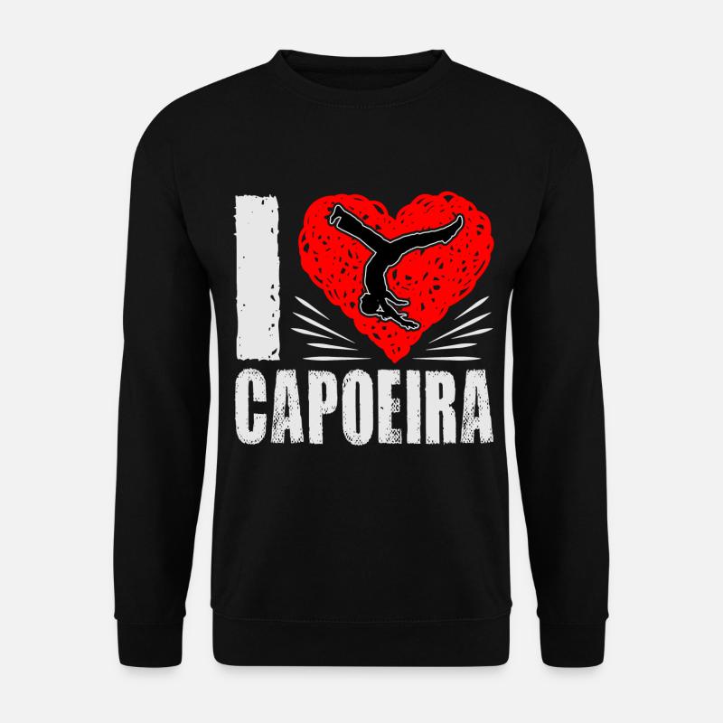 Ich liebe Capoeira - Unisex Pullover - Schwarz