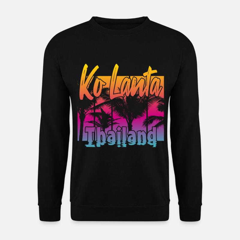 Ko Lanta Thailand - Unisex Pullover - Schwarz