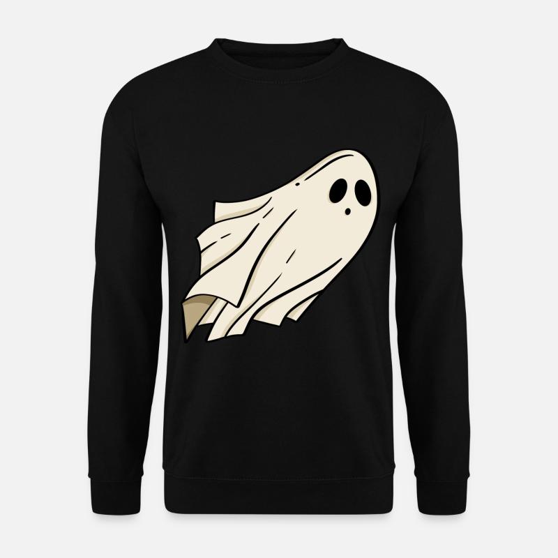 Geist Halloween - Unisex Pullover - Schwarz
