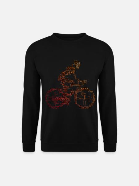 Fahrradfahren Radeln Fahrrad Damen Radfahrer - Unisex Pullover - Schwarz