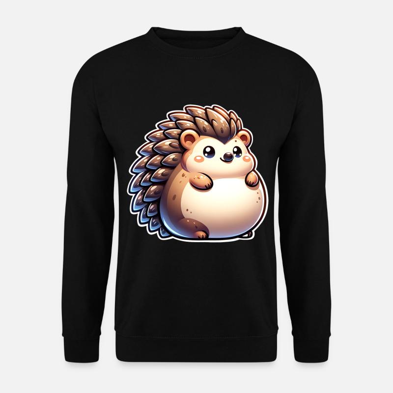 Igel - Unisex Pullover - Schwarz