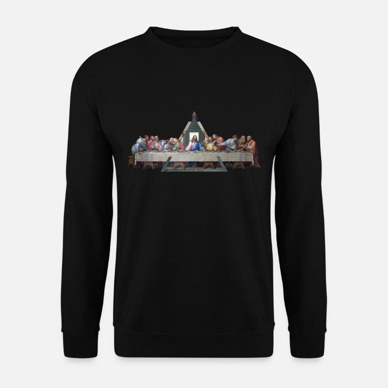 Abendmahl Jesus - Unisex Pullover - Schwarz
