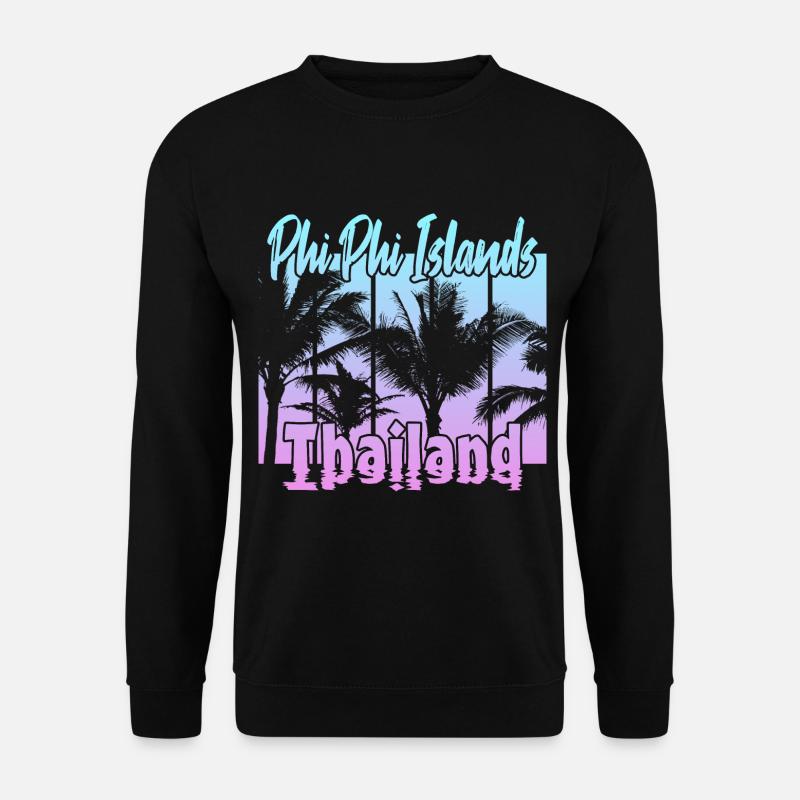 Phi Phi Islands Thailand - Unisex Pullover - Schwarz
