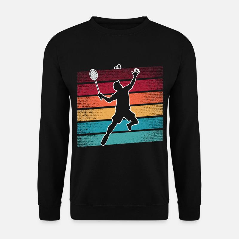 Badminton - Unisex Pullover - Schwarz
