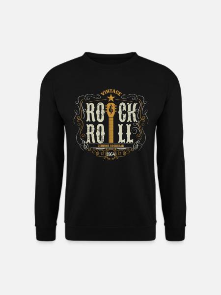 Vintage Genuine Rock Star Shirt 55. Geburtstag - Unisex Pullover - Schwarz