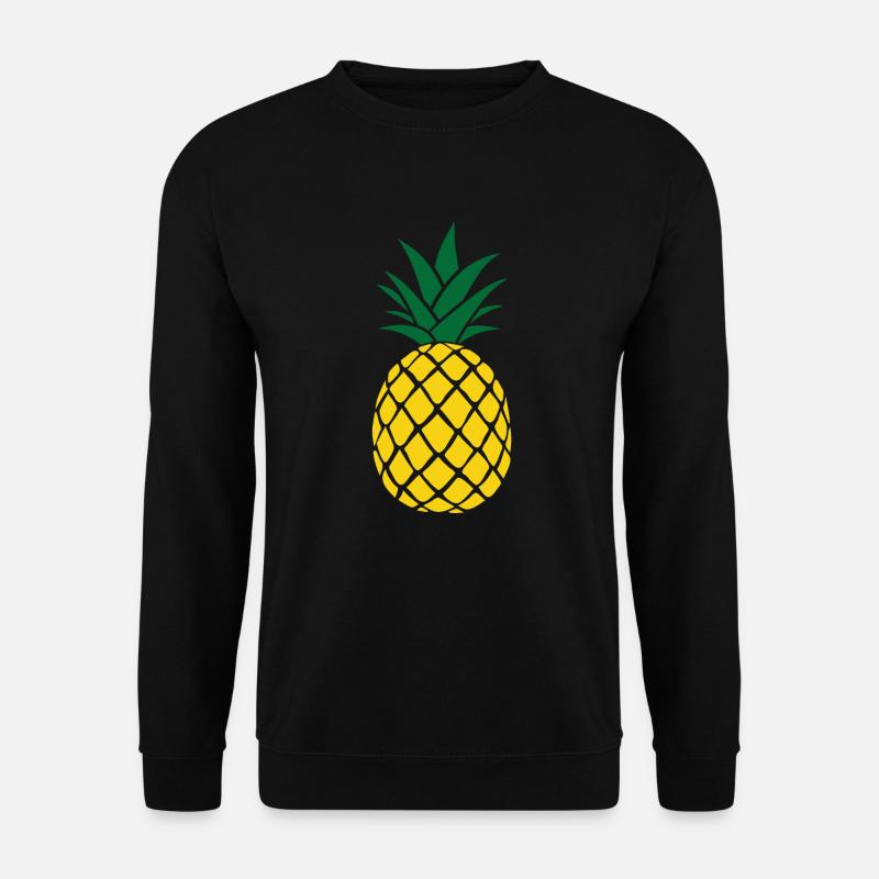 Pineapple ananas - Sweat-shirt Unisexe - noir