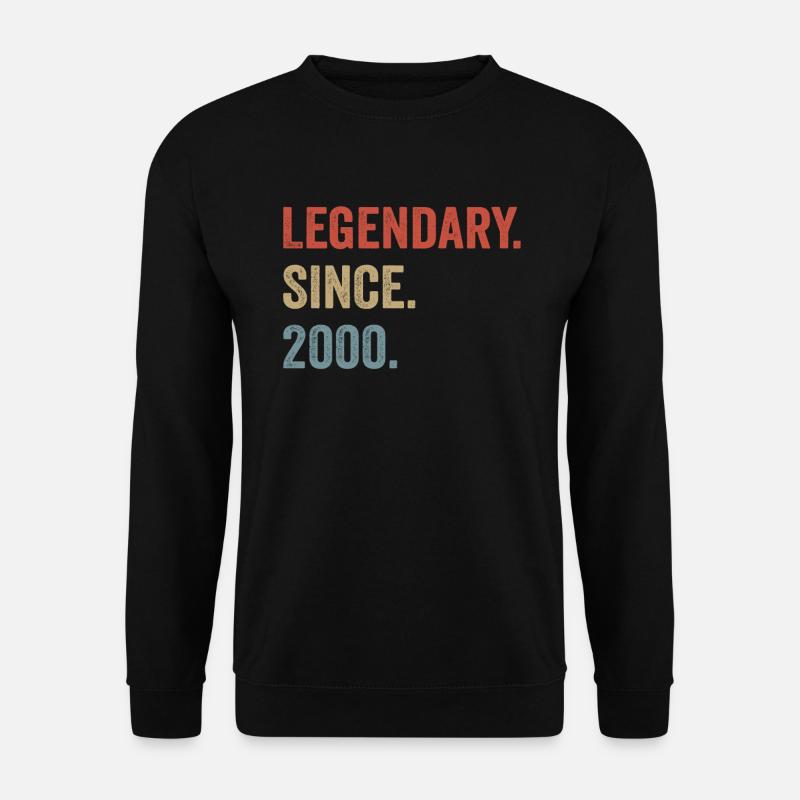 Legendary since 2000 - Unisex Pullover - Schwarz