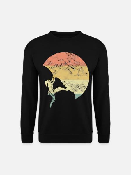 Klettern Mädchen - Unisex Pullover - Schwarz