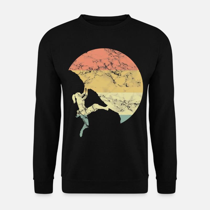 Klettern Mädchen - Unisex Pullover - Schwarz