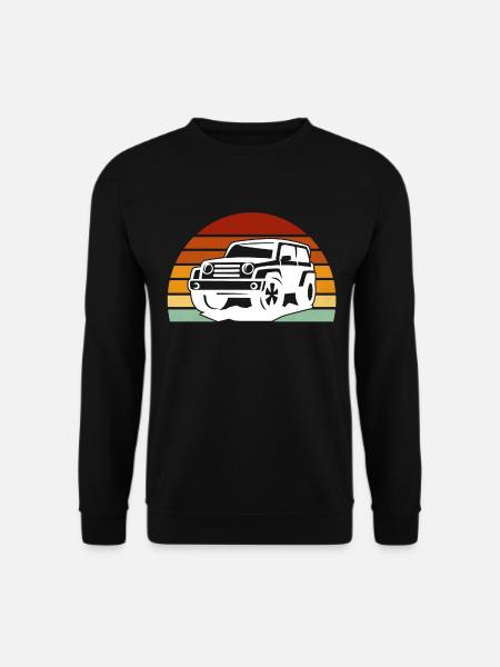 off road 4x4 offroad off-road vehicle - Sweat-shirt Unisexe - noir