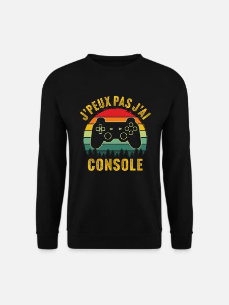 j'peux pas j'ai console t-shirt gamer - Sweat-shirt Unisexe - noir